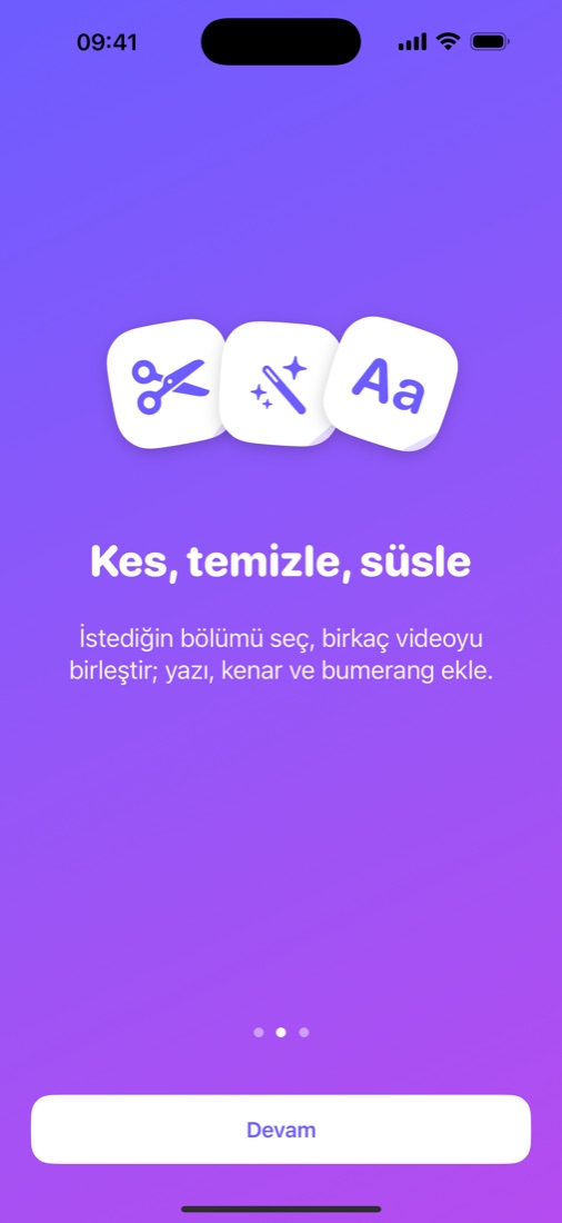 Kes, temizle, süsle