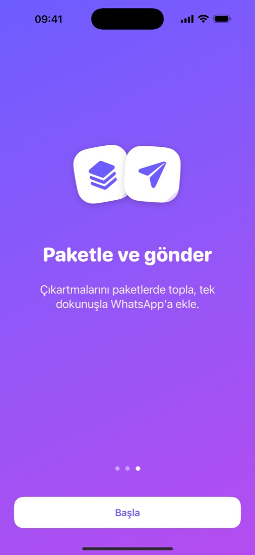 Paketle ve gönder